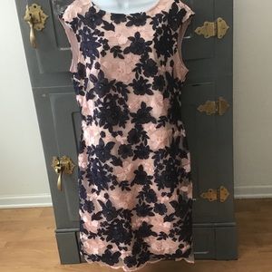 Roz&Ali floral lace dress NWOT
